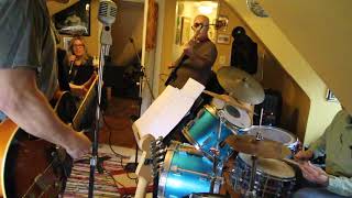 Practicing the fa-la-la-la-las...for the song Tiny Lights/Minor Holiday