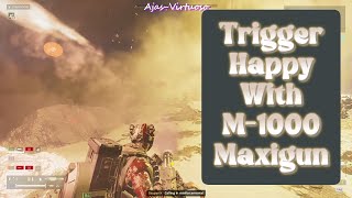 Me trigger happy with M-1000 Maxigun - Helldivers 2 #helldivers2 #gaming