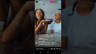 LYNDEJA AND RAYSOWAVY ON IG LIVE🥰🥰🥰
