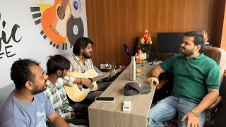 Arvind akela ( Kallu ) bhaiya ke saath raanjhan song || cover by Krishna Vishwakarma ||
