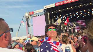 Barefoot country music festival in wildwood NJ. June 22, 2025