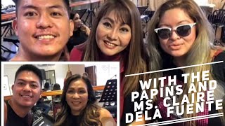 SAYANG BY CLAIRE DELA FUENTE | IMELDA PAPIN | MAFFI PAPIN (rehearsal)