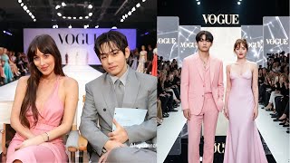 Anna Wintour Goes Crazy! Full Video Taehyung and Dakota Johnson's Fashion Show Appearances at Vogue