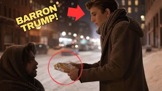Barron Trump's Meeting with a Homeless Person Will CHANGE Everything!