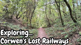 Exploring the lost railways of Corwen - finding substantial railway relics