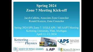Spring 2024 SPS Zone 7 Meeting Kickoff