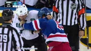 Andrew Desjardins vs Tanner Glass Oct 19, 2014 READ DESCRIPTION