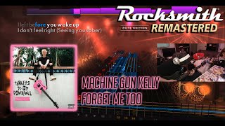 Machine Gun Kelly - forget me too [Rocksmith 2014 CDLC]