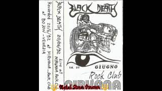🔱BLACK DEATH / Italia🇮🇹  / Heavy Speed Thrash Metal📀 Live at nirvana night club (1992)