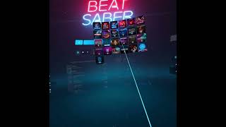 I played Expert+ on beat saber! VR
