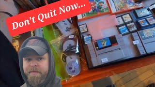Even The Rain Can't Keep Me Down... Retro Video Game Hunting