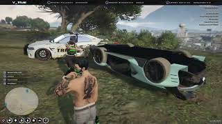 Connor gets into a massive shootout with cops | LiquidRP | GSF