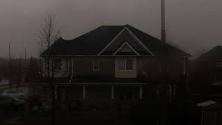 TORNADO?!? LANDSPOUT?!? Severe Thunderstorm in Whitby, ON (November 16, 2020)