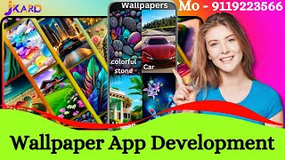 How To Make A wallpaper App || In Very Low Cost || Contact No.9119223566