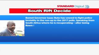 South Rift to make a major announcement during Governor Rutto’s “return party”