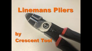Crescent 9.5" Linemans pliers Review