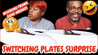 Hilarious Mukbang Prank Gone Wrong | Chicken Korma & Wheat Spaghetti Switch!