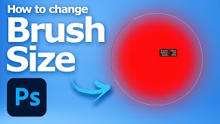 How to change brush size in Photoshop with shortcuts