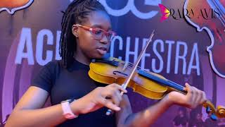 Ogo loves to play the violin. Rate her skills. #violinist #raraavisentertainment #music #violin #a