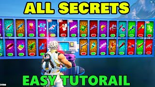 ALL SECRETS LOCATIONS SECRET CODE PART 12 | CRAZY 1V1 FFA - ALL GUNS & RIDES 3256-2350-0756 FORTNITE