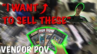 I COULDN’T STOP BUYING! | The Best Pokemon Card Show Ever | Collect A Con Atlanta Vendor POV