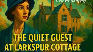 The Quiet Guest at Larkspur Cottage | A Cozy Jane Parsons Mystery (Full Audiobook)