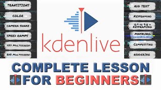 How to Use Kdenlive for Beginners in 2026.  Best Free Video Editor in 2025? #kdenlive #videoediting