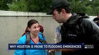 US Harvey hurricane Houston flood photage