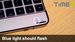 How to pair your iPad with your Bluetooth Aluminium Keyboard Case