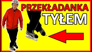 Przekładanka tyłem na łyżwach | Nauka przeplatanki tyłem na łyżwach