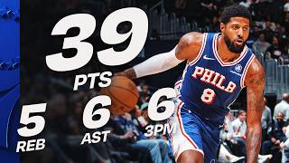 Paul George Was LOCKED IN With 39 PTS vs Wizards | April 1, 2026