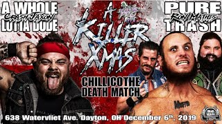 Crash Jaxon interview on his match tonight with Ron Mathis at the iPPV "A Killer Christmas"!
