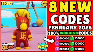 ✅FEBRUARY!⚡UPDATE✅STUMBLE GUYS GIFT CODES 2026 STUMBLE GUYS CODES STUMBLE GUYS CODES REDEEM CODES