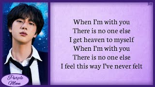 Jin (BTS, 진) - 'The Astronaut' (Lyrics)