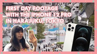 iPhone 12 Pro: First day footage around Harajuku, Tokyo