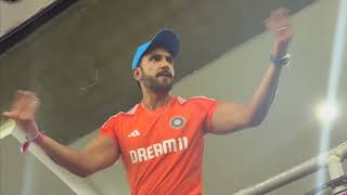 Ranveer Singh's funny reactions and dance during World cup 2023 finals #ranveersingh #cricket