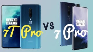 Oneplus 7T pro vs Oneplus 7Pro