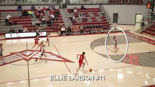 Ellie Larson CVHS Basketball - Timpview/Springville HIghlights