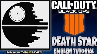 EASY SIMPLE COD BO4 Black Ops 4 " DEATH STAR " Star Wars Emblem Tutorial Guide How To Make