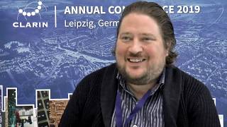 Mikko Tolonen - Interview at CLARIN2019 in Leipzig