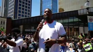 Kenneth Sullivan Jr. Speaks at Protest