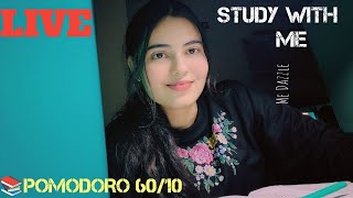 60/10 Pomodoro Study With Me LIVE for NEET2026 ⚕️ 