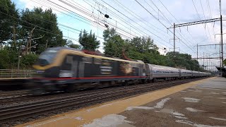 Amtrak Train with ACS-64 No. 606 w/ National Geographic King Tut wrap