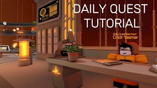 Daily Quest Credit Tutorial | STARBASE Roblox