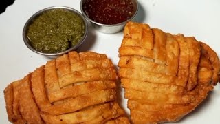 इतना क्रिस्पी और यूनीक नाश्ता पहले नहीं देखा होगा #crispy #nashta #recipe #trending #food #cooking