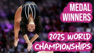 2025 World Gymnastics Championships Medal Winners