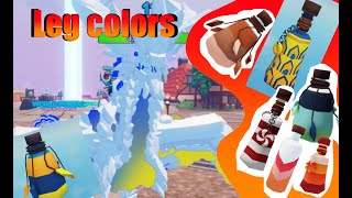 Trying NEW Leg Colors and presets Dragon Adventures