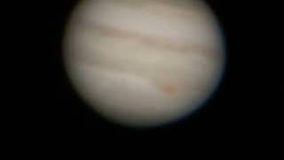 Jupiter with intermittent cloud