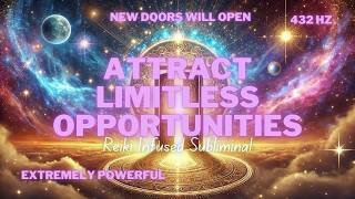 [WARNING EXTREMELY POWERFUL] ATTRACT NEW OPPORTUNITIES 🌟✨ Reiki-Infused Subliminal | 432 Hz