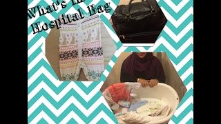 What's in my Hospital Bag(UK) 2016